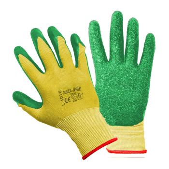 Cottton Working Gloves, Rubber Coated Palm, IMPA Code:190102