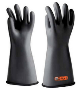 Gloves Rubber Insulation 7000V, IMPA Code:795532