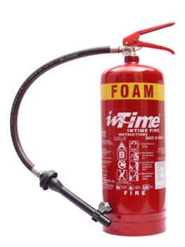 Fire Extinguisher Foam Mechanical Afff Gas Cartridge Type, Capacity 45Ltr, BIS & IRS Approved, Make:Intime, IMPA Code:331002