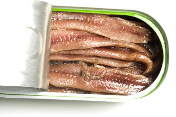 Anchovy Fillet Flat Tinned 250Grms/Tin, IMPA Code:002805