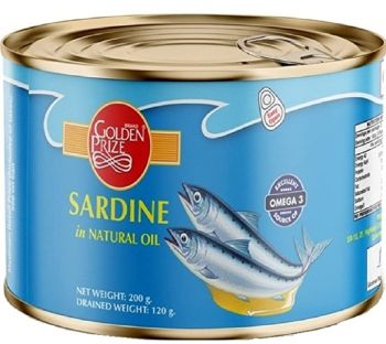 Sardine In Oil Tinned 200Grms/Tin, IMPA Code:002862