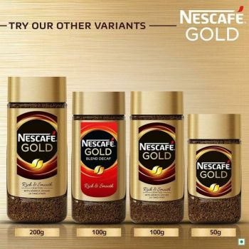 Coffee Instant Gold Blend 90Grm/Jar, IMPA Code:004224