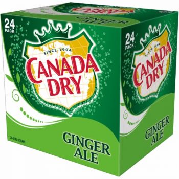 Ginger Ale Canadadry, 300Mlx24Tin, IMPA Code:101562