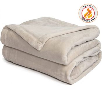Blanket Flame Retardant Wool, Beige 1400X2000Mm, Make:Luxor, IMPA Code:150354