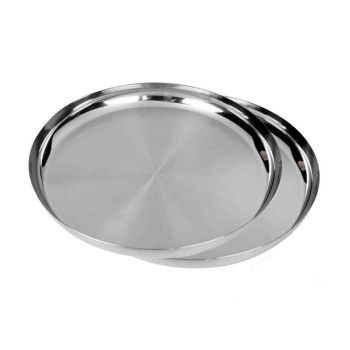 Dish Round Stainless Steel, 200Mm Diam, IMPA Code:170817
