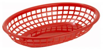 Bread Basket Oblong Plastic, 295X200Mm, IMPA Code:170931