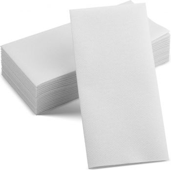 Napkin Paper 1/4 Folded White, 320X320Mm 500'S (100'S/Packx5), IMPA Code:171455