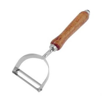 Potato Peeler Wood Handle, Blade 65Mm, IMPA Code:172363