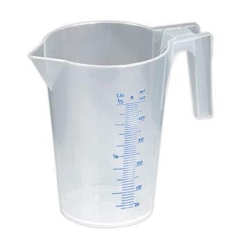 Measuring Cup Plastic 0.5Ltr, Make:Nara, IMPA Code:174027
