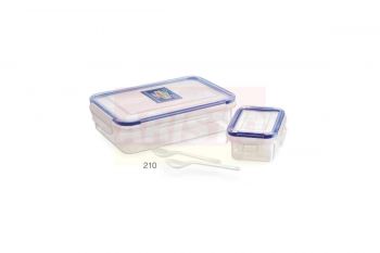 Food Container Plastic W/Tight, Sealcover 182X115X51Mm 0.8Ltr, Make: Aristo, IMPA: 172881