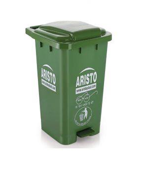 Garbage Can Plastic W/Cover, Large Round 70Ltr, Make: Aristo, IMPA: 174162