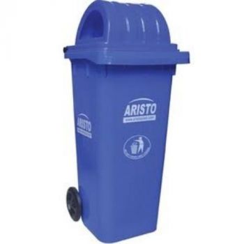 Garbage Can Plastic W/Cover, Large Round 120Ltr, Make: Aristo, IMPA: 174164