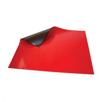 Sheet Magnet Rubber, Red 100X300Mm, IMPA Code:471671