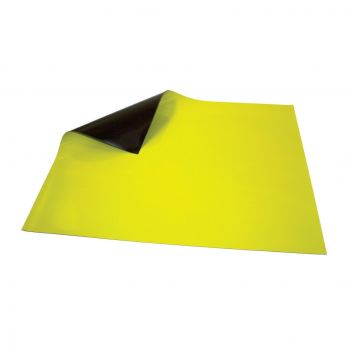 Sheet Magnet Rubber, Yellow 100X300Mm, IMPA Code:471672