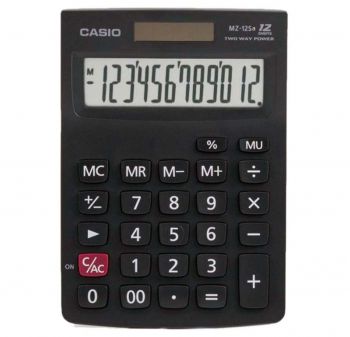 Calculator Desk-Top 12 Digit, Battery & Ac220V, Make:Casio, Type:MZ-12Sa, IMPA Code:471834