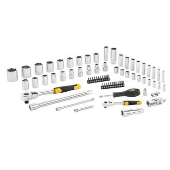 Socket Wrench Set 12.7Mm/Sq, 10-30Mm 13Socket & 4Tool #713M, Make:Stanley, Type:STMT82831-1-12, IMPA:610133