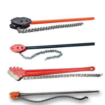 Wrench Chain Pipe Single Jaw, 12-50Mm Capacity, Make:Baum, IMPA Code:611371