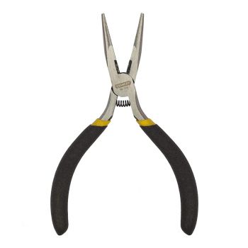 Plier Mini Long Round Nose, 4-1/2" W/Plastic Cover Handle, Make:Stanley, Type:STHT84119-8, IMPA:611684