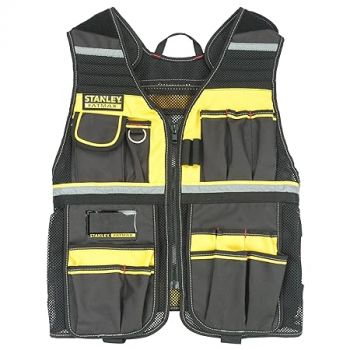 Tool Vest Electrician'S With 4 Tool Pockets, Make:Stanley, Type:FMST1-71181, IMPA Code:613692