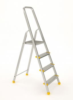 Ladder Platform Alum-Alloy, (Step Ladder) 04Ft, Make:Toledo, IMPA Code:617135