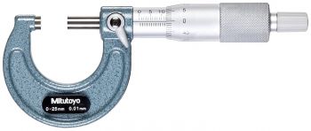 Micrometer Outside W/Counter, 0-25Mm In 0.01Mm Graduation, Make:Mitutoyo, Type:103-137, Mfg No:103-137, IMPA Code:650341