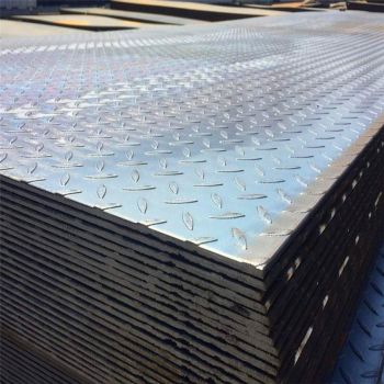 Steel Checker Plate Hot-Rolled, 4.5X1250X2500Mm, Weight:133.5Kgs, Make:Stark, IMPA Code:670817