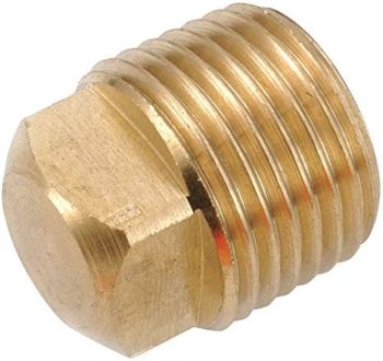 Plug Square Head Brass 3/4, Threaded, IMPA Code:732235