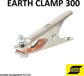 Earthing Clamp Spring (Grip) Type, 300Amp Jaw Width 25Mm, Make:Esab, IMPA Code:851041