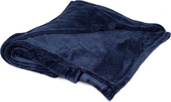 Blanket Acryl 100%, 1800X2300Mm Blue, IMPA Code:150352