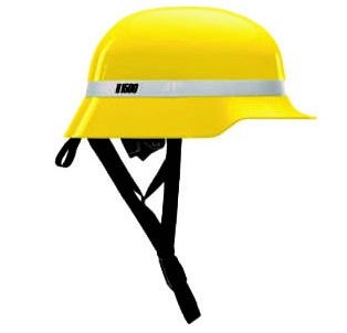 Fireman's Helmet, Make:Bullard, Type:H1500, Approval:EC/MED