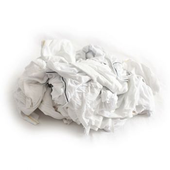 Rag Cotton Over 60% Sterilized, White, Make:Tuft, IMPA Code:232906