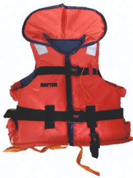 Work Vest With Collar, Buoyancy:150N, Make:SHM, Type:Rafter, IMPA Code:330166, Approval:ISO 12402-3