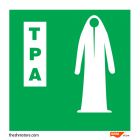 Safety Sign W/O Text Thermal, Protective Aid 150X150Mm, IMPA Code:334075