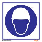 Wear Helmet Sign, Size: 150 x 150 mm, Make:SHM, IMPA Code:335642