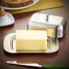Butter Tray With Cover, Stainless Steel 185X110Mm, IMPA Code:171064